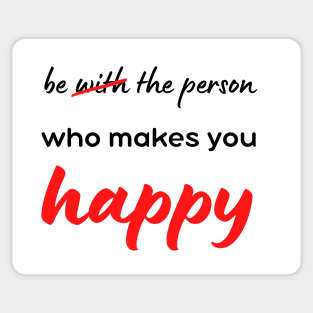 Be happy Sticker